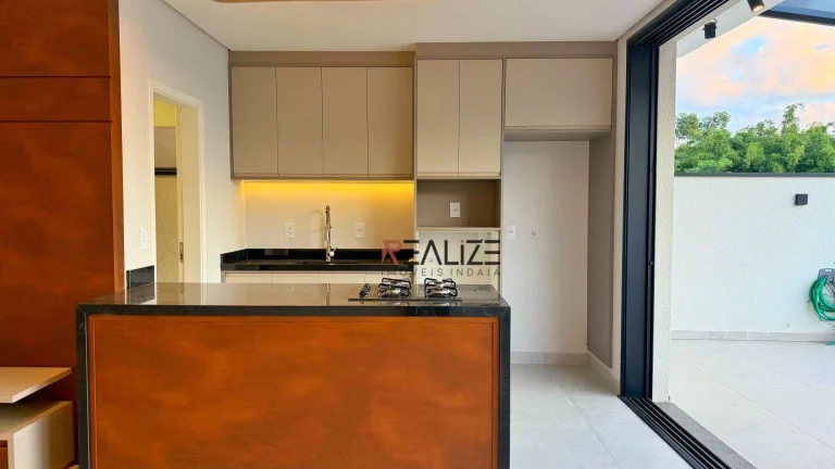 Imagem Sobrado com quintal e 3 suítes à venda, 164 m² por R$ 1.370.000 - Condomínio Park Gran Reserve - Indaiatuba/SP