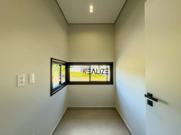 Imagem Casa moderna com 3 suítes e escritório à venda, 194 m² por R$ 1.790.000 - Condomínio London Park - Indaiatuba/SP