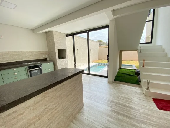Imagem Em Valinhos, SP, no Residencial Vivenda das Pitangueiras, esta linda casa em condomínio oferece con...