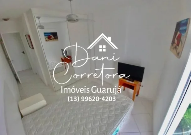 Imagem Apartamento lado praia com lazer, Tombo, Guarujá.