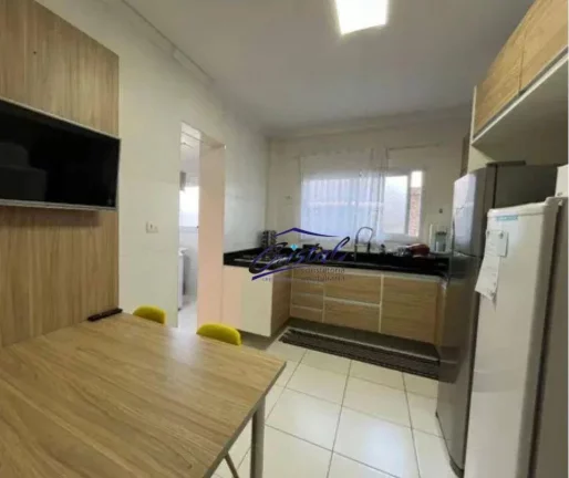 Imagem Apartamento com 3 dormitórios à venda, 136 m² por R$ 790.000,00 - Guilhermina - Praia Grande/SP
