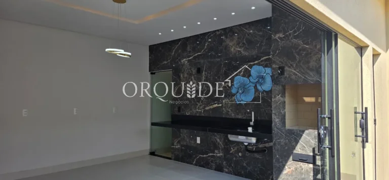 Imagem Imperdível Casa à Venda em Rio Verde-GO, Jardim Goiás: 3 Quartos, 2 Suítes, 1 Sala, 1 Banheiro, 2 Vagas, 130m²!
