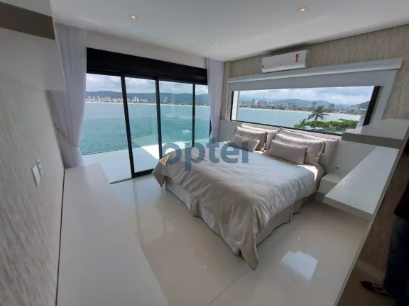 Imagem MANSÃO FRENTE PARA O MAR ,1000 M², 06 DORMITÓRIOS COM 06 SUITES, PISCINA BORDA INFINITA- PENINSULA GUARUJA