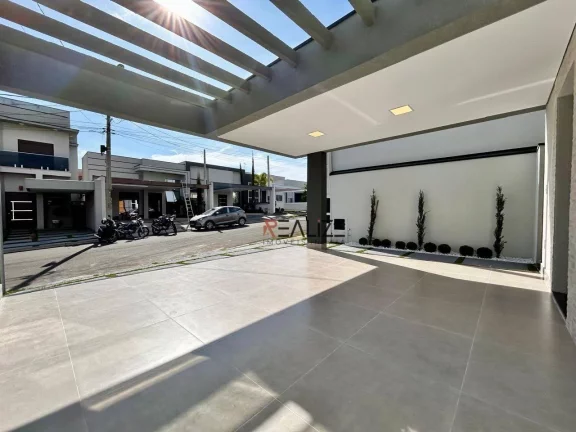 Imagem Casa moderna com 3 dormitórios à venda, 105 m² por R$ 960.000 - Condomínio Jardins do Império - Indaiatuba/SP