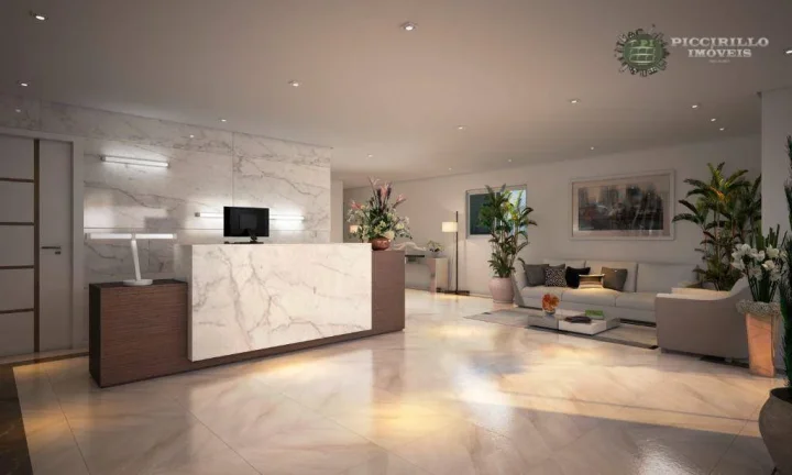 Imagem Apartamento com 1 dormitório à venda, 38 m² por R$ 367.000,00 - Vila Guilhermina - Praia Grande/SP