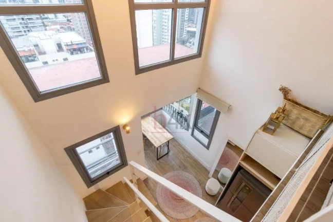 Imagem Studio Duplex 30m² no Brooklin: Rentabilidade e Estilo Plug-and-Play a 400m do Metrô.