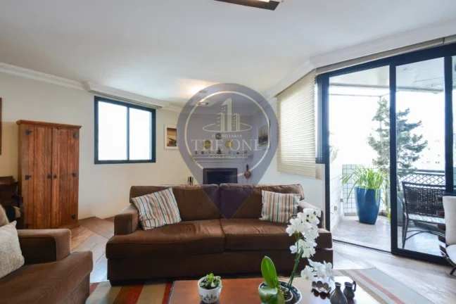 Imagem Apartamento à venda em Moema, São Paulo-SP, 3 quartos, 3 suítes, 2 salas, 3 banheiros, 3 vagas, 202m².