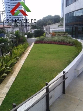 Imagem Flat de luxo para locação em Recife-PE, no bairro Setubal - 1 quarto, 1 suíte, 2 salas, 1 banheiro, 1 vaga, 30m².