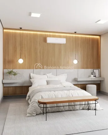 Imagem Casa térrea nova à venda com 3 quartos sendo 3 suítes, todas com armários planejados, ar condici...