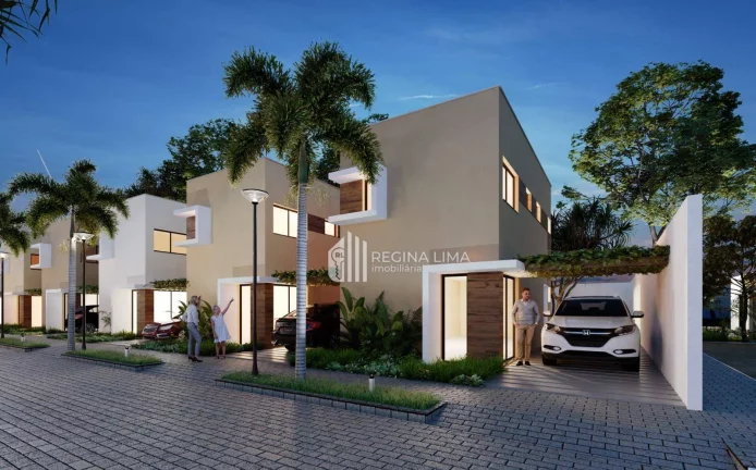 Imagem Casa duplex PRONTA PARA MORAR, em condomínio fechado, 3 dormitórios à venda por R$ 529.600,00 Condomínio VILA PARATI - Morros - Teresina/PI