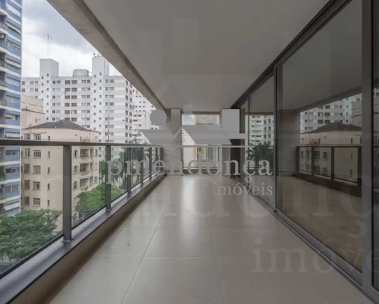 Imagem Apartamento Novo em Higienópolis com 04 suítes e 05 vagas, 350m² de área útil.