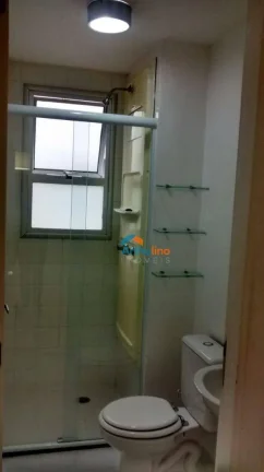 Imagem Apartamento semi-mobiliado com 1 dormitório, 1 vaga à venda, 45 m² por R$ 250.000 - Residencial Bosque Clube - Cotia/SP