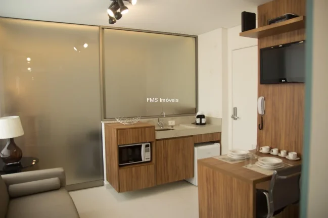 Imagem Apartamento para locação na Vila Nova Conceição: 1 quarto, 1 sala, 1 banheiro e 1 vaga de garagem!