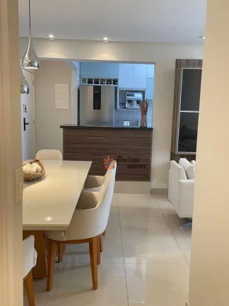 Imagem Apartamento com 3 dormitórios à venda, 92 m² por R$ 915.000,00 - Encruzilhada - Santos/SP