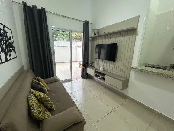 Imagem APARTAMENTO PRAIA GRANDE com 2 dormitórios sendo 1 suíte,1 vaga de garagem,varanda gourmet, 1 banheiro social.