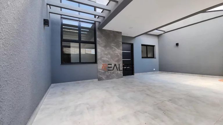 Imagem Casa moderna com 3 dormitórios à venda, 105 m² por R$ 764.000 - Jardim Residencial Veneza - Indaiatuba/SP