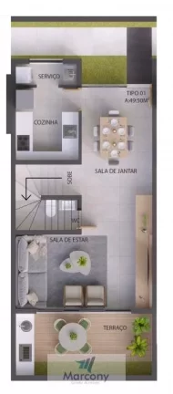 Imagem Casa Triplex 3 Quartos João Pessoa - PB - Estados