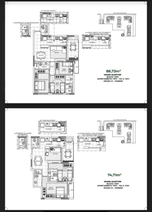 Imagem Apartamento para Venda em Rio de Janeiro, Barra Olimpica, 2 dormitórios, 2 suítes, 2 banheiros, 1 vaga