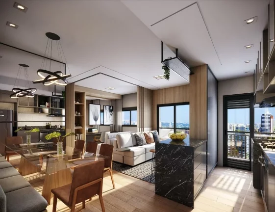 Imagem Apartamento com 2 dormitórios à venda, 58 m² por R$ 740.000,00 - Jardim Esplanada - São José dos Campos/SP