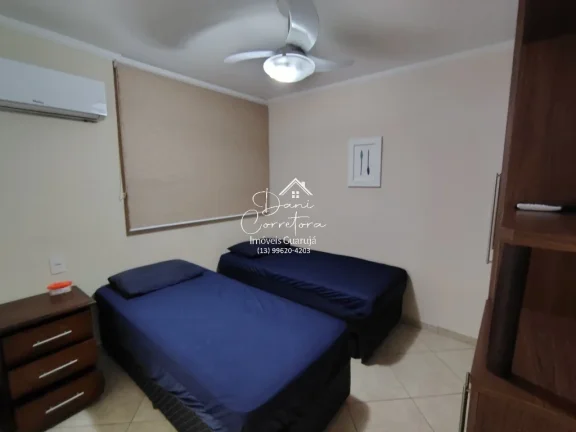 Imagem Lindo apartamento com 3 Suítes na orla das Pitangueiras com lazer, Guarujá-SP - 142m², 2 Salas, 4 Banheiros e 1 Vaga de Garagem!