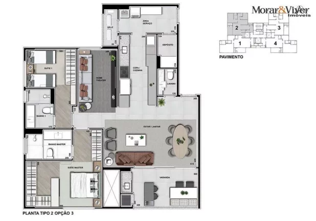 Imagem Apartamento para Venda em Curitiba, Cabral, 3 dormitórios, 1 suíte, 3 banheiros, 2 vagas