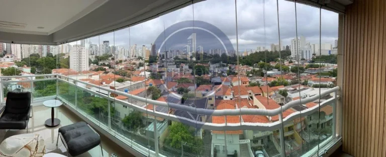 Imagem Apartamento de luxo na Vila Mariana: 3 quartos, 3 suítes, 2 salas, 2 banheiros, 3 vagas de garagem, 169m² - São Paulo-SP.