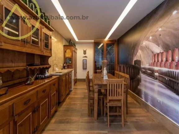 Imagem Casa em Condomínio para Venda em Atibaia, Parque Rio Abaixo, 9 dormitórios, 9 suítes, 10 banheiros, 5 vagas