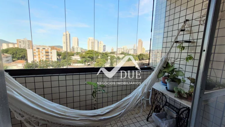 Imagem Apartamento com 2 dormitórios à venda, 102 m² por R$ 480.000,00 - Ponta da Praia - Santos/SP