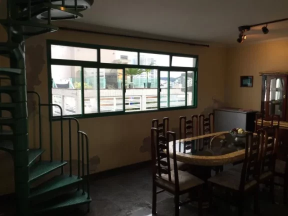 Imagem COBERTURA COM 4 DORMITÓRIOS À VENDA, 440 M² POR R$ 1.280.000,00 - EMBARÉ - SANTOS/SP