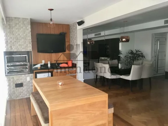 Imagem RISERVATO ALTO DA LAPA 143 M² Varanda Gourmet, 2 VAGAS DE GARAGENS