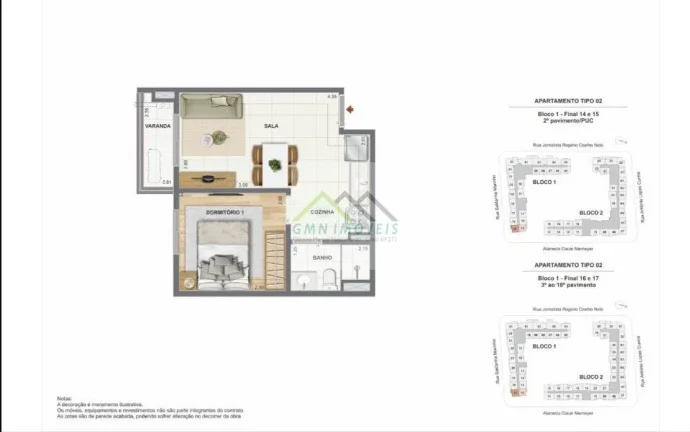 Imagem Orla Central - Lançamento em Niterói - Apartamento 1 quarto