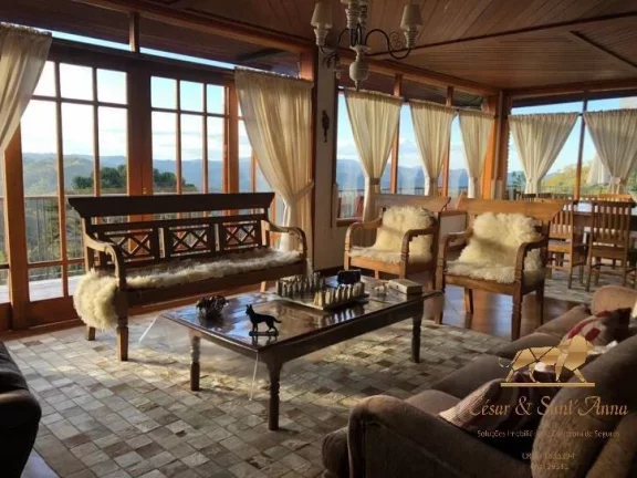 Imagem Casa com 5 Suítes para alugar - Campos do Jordão/SP