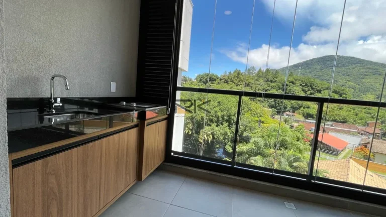 Imagem APARTAMENTO NA ENSEADA COM 2 SUÍTES,SALA 2 AMBIENTES,VARANDA GOURMET COM CHURRASQUEIRA