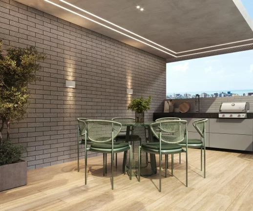 Imagem Apartamento à venda em Cabedelo, Camboinha, com 3 quartos, 99,73m2