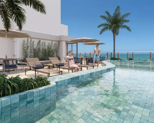 Imagem Studio à venda em João Pessoa, Cabo Branco, com 1 quarto, 21,24m2