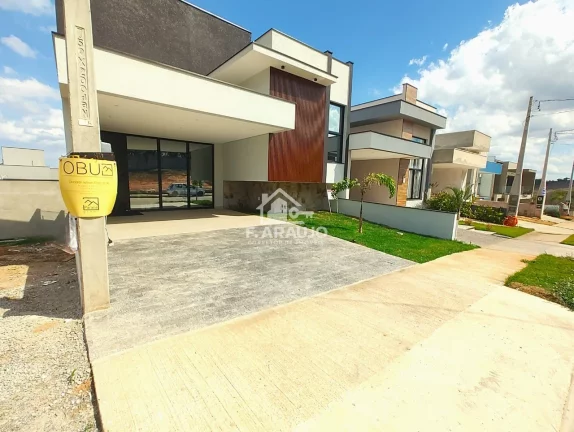 Imagem Casa em condomínio fechado à em Sorocaba-SP! Casa nova com 3 suítes, piscina e área gourmet