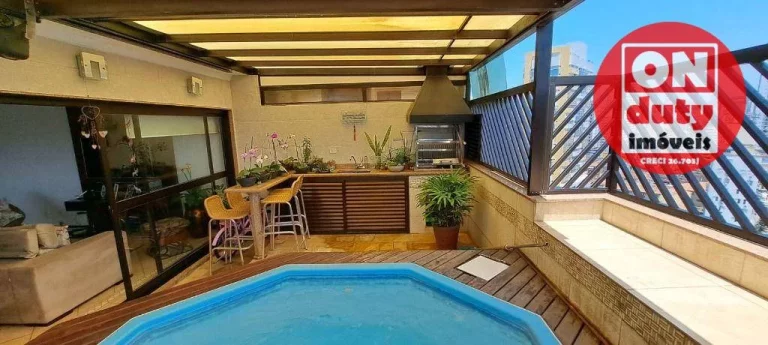 Imagem Cobertura à venda, 156 m² por R$ 1.380.000,00 - Embaré - Santos/SP