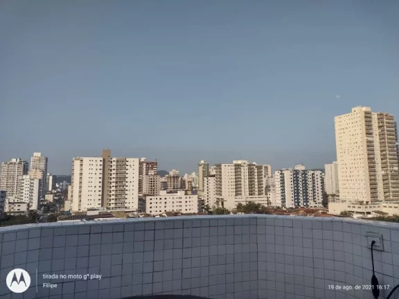 Imagem Cobertura com 3 dormitórios à venda, 136 m² por R$ 580.000,00 - Vila Guilhermina - Praia Grande/SP