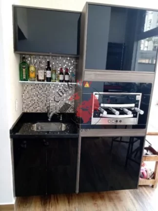 Imagem Apto Garden , com moveis planejado ,2 dorm, 1 suíte,moveis planejado ,Quintal c churrasqueira 1 vagas, ,bairro Vila Curuçá, Sto André