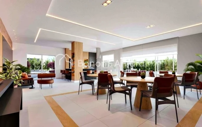 Imagem Apartamento a venda de 1 dormitório (duplex) 75m² de útil, suíte master, Bairro Chácara da Barra - Campinas.