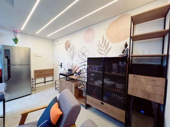 Imagem Apartamento com 2 dormitórios à venda, 49 m² por R$ 380.000,00 - Ocian - Praia Grande/SP