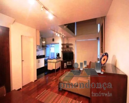 Imagem Loft. Duplex, piso superiro: 02 dormitórios sendo 01 suite. piso inferior: living para 02 ambientes...