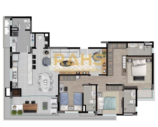 Imagem Belíssimo Empreendimento em construção para ser entregue em Novembro/2022, localizado em uma das ...