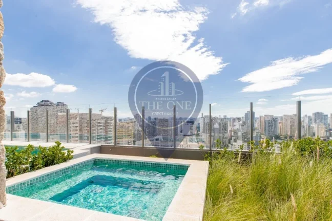 Imagem Studio Moderno à Venda ou Locação em Santo Amaro, São Paulo-SP: 1 Quarto, 1 Banheiro, 24,00 m² de Área.