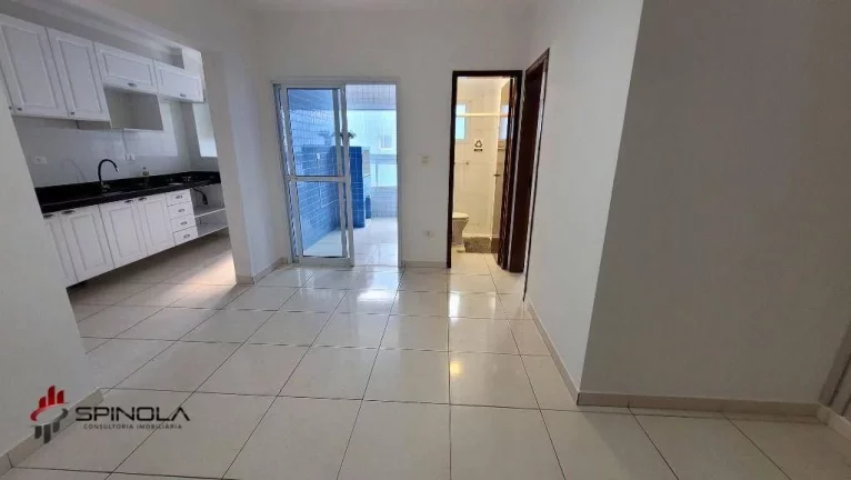 Imagem Apartamento com 1 dormitório à venda, 47 m² por R$ 330.000,00 - Maracanã - Praia Grande/SP