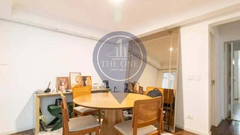 Imagem Apartamento para locação na Vila Olímpia, São Paulo-SP: 3 quartos, 1 suíte, 2 salas, 2 banheiros, 2 vagas de garagem, 121m².