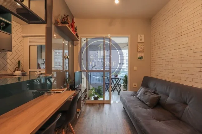 Imagem Apartamento de 1 quarto com vaga de garagem no bairro Santa Efigênia, São Paulo-SP: 2 salas, 1 banheiro e 37m² de área.