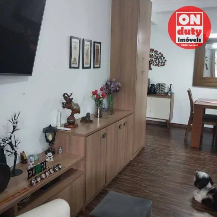 Imagem Apartamento com 2 dormitórios à venda, 77 m² por R$ 750.000,00 - José Menino - Santos/SP