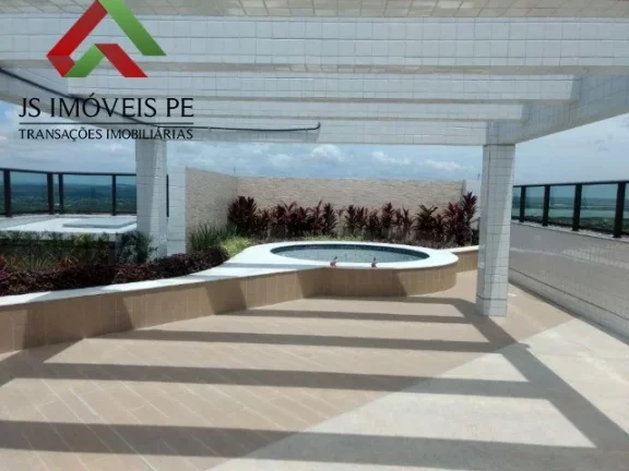 Imagem Flat de luxo para locação em Barra de Jangada, Jaboatão dos Guararapes-PE: 1 quarto, 1 sala, 1 banheiro, 1 vaga de garagem!