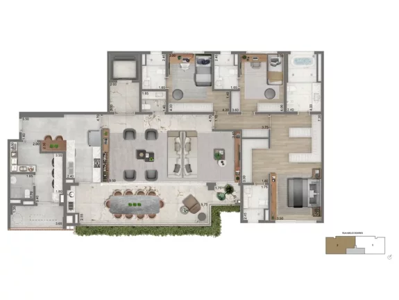 Imagem APARTAMENTO RESIDENCIAL em São Paulo - SP, Moema